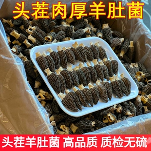 云南羊肚菌干货 云南特级正品保障七彩云南菌子山珍蘑菇香菇