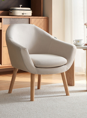 全友家居休闲家具卧室客厅沙发椅户外阳台简约单人沙发DX106010