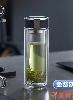 双层玻璃杯高端商务礼盒装