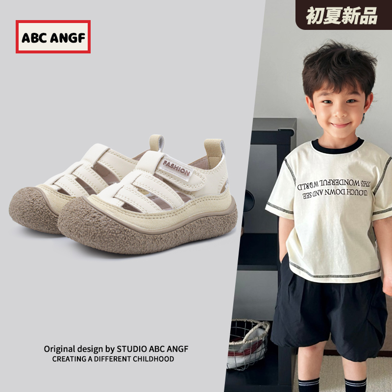 ABCANGF宝凉鞋软底罗马凉鞋