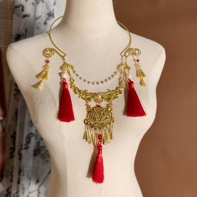 璎珞项圈手工马面裙配饰