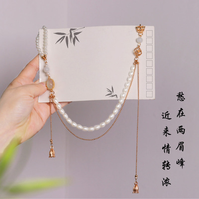 合金新中式复古旗袍压襟