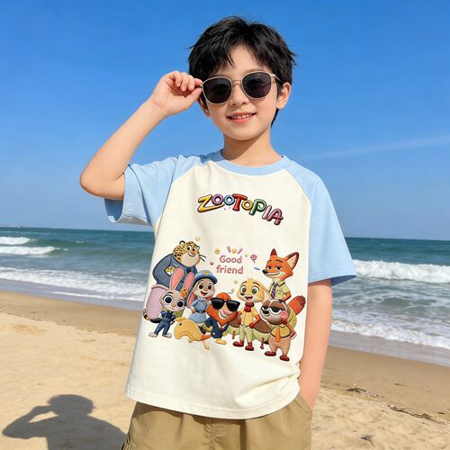 疯狂动物城儿童纯棉服装