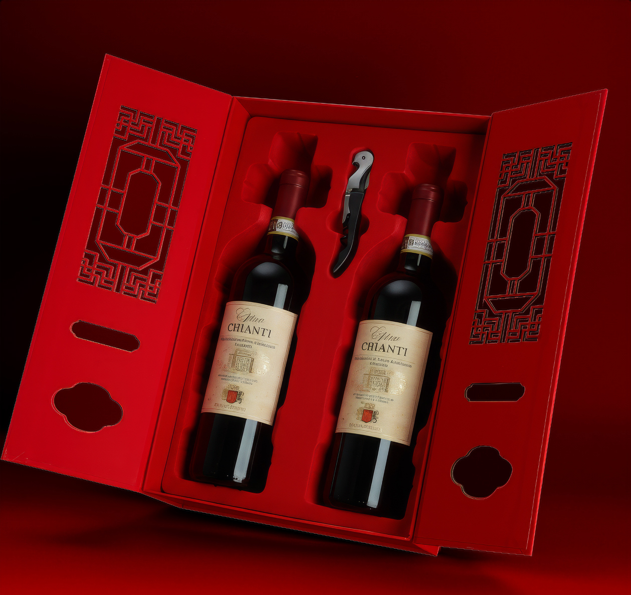 意大利Chianti基安蒂进口红酒礼盒装送礼高档干红葡萄酒官方旗舰