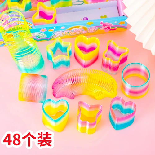 Прозрачный детский Слинки для детского сада для друга, подарок на день рождения