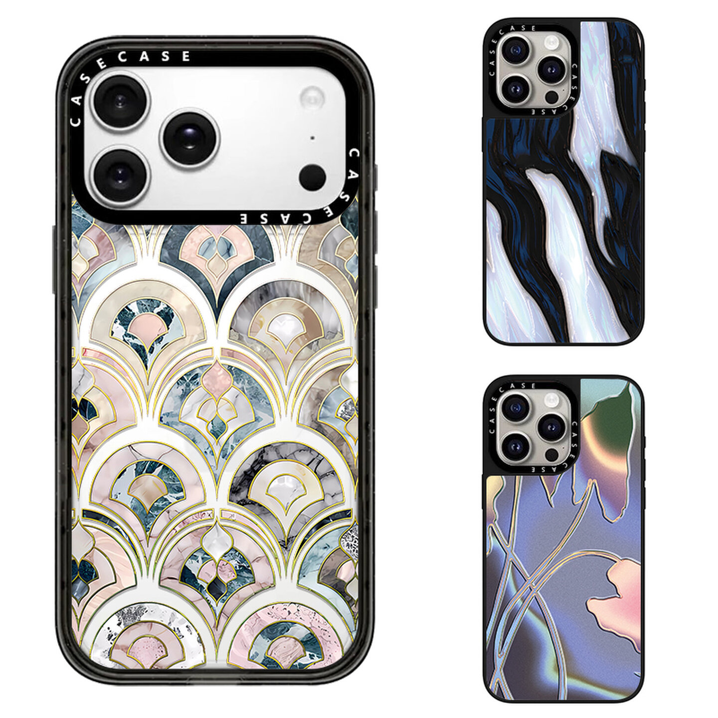 CASE新款大理石石纹适用iPhone苹果17promax手机壳15/16pro/12/14plus/13promax明
