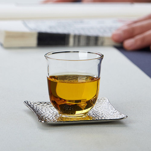 主人杯玻璃耐热喝水小茶杯