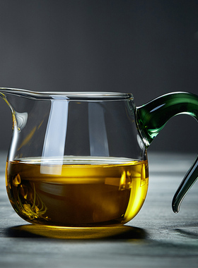 玻璃公道杯加厚耐高温新款高硼硅泡茶海过滤大小号分茶器功夫茶具