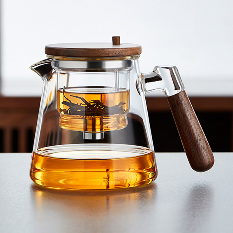 玻璃煮茶壶耐高温飘逸杯茶具套装