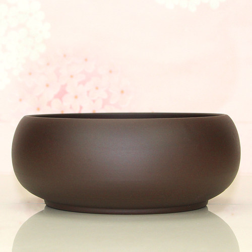 陶瓷无孔紫砂水培水仙花多肉花盆