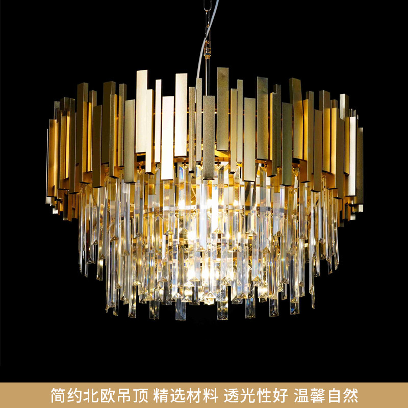 婚庆道具简约北欧吊顶婚礼堂吊灯电镀铁艺路引室内灯具舞台装饰灯