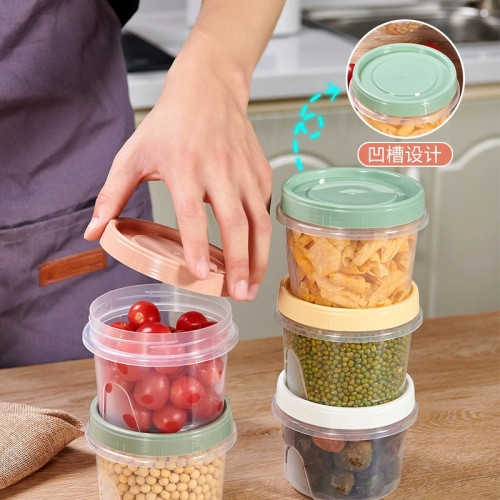 食品级PP带盖密封微波保鲜盒