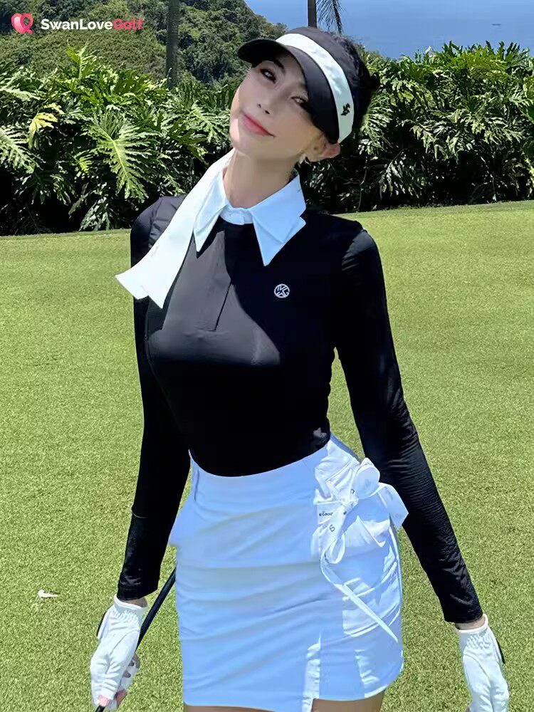 SG高尔夫女装夏季套装防晒衣裙子