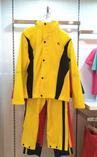 POODLE儿童高尔夫雨衣雨裤套装