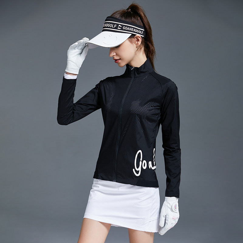 golf风衣轻薄透气防晒外套韩上衣