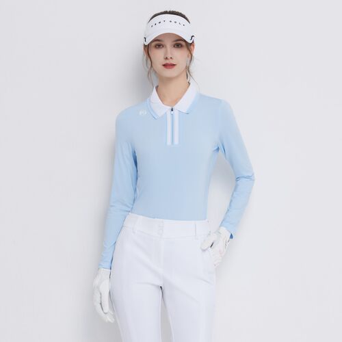 FG高尔夫女装长袖速干POLO衫套装