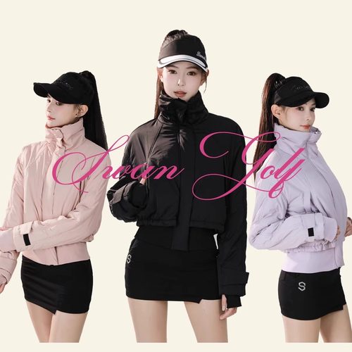 SG高尔夫女装秋冬棉服外套上衣厚