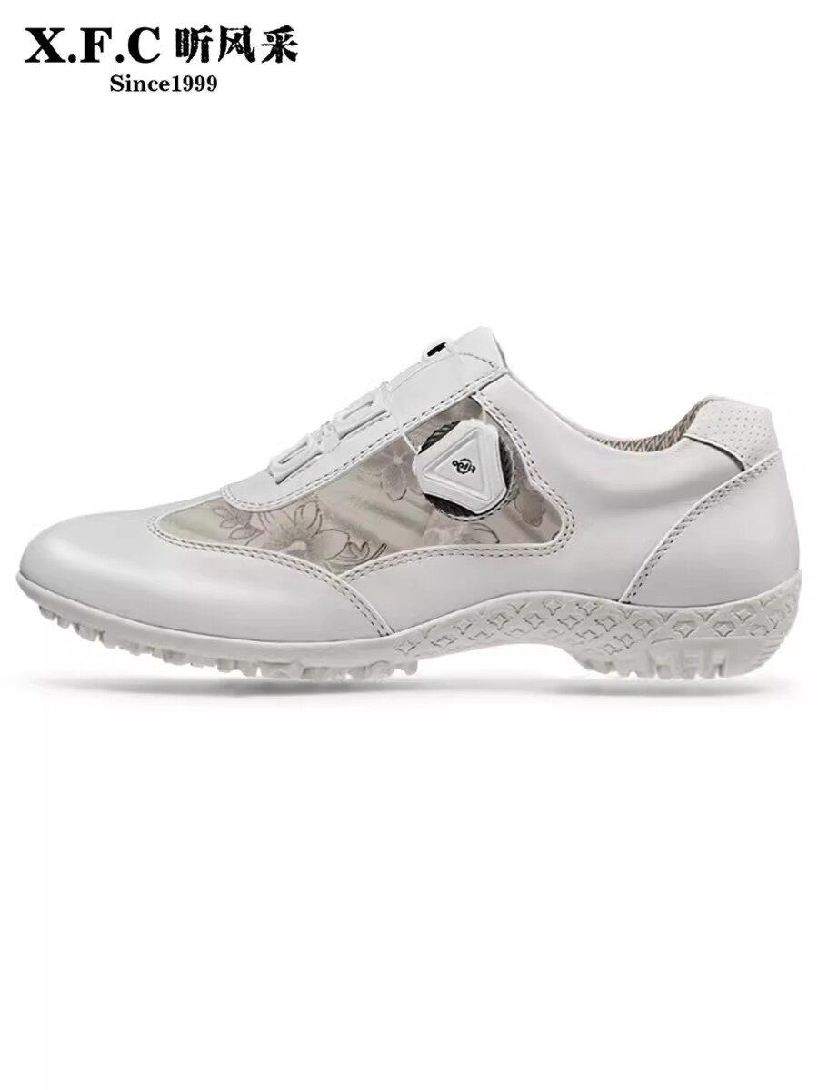 골프 신발 여성 방수 골프 신발 골프 캐주얼 신발  가죽 미끄럼 방지 특허받은 세련된 한국어 버전