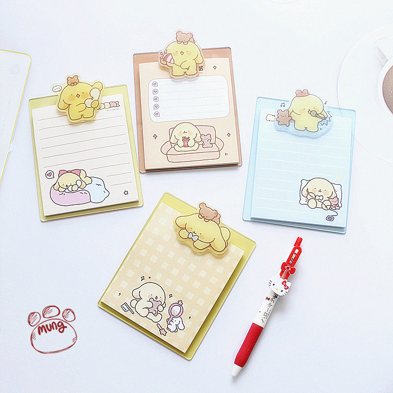 青壹坊便签本板夹便携可撕留言条