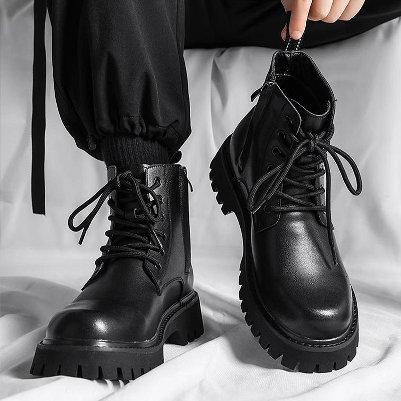 特大码马丁靴三利泰英伦靴子冬季