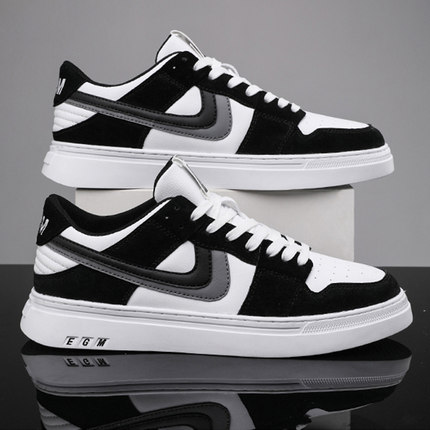 2025新款秋季特大码男鞋45加肥加大46运动休闲板鞋47高帮鞋48脚宽