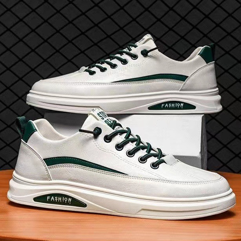 2026春季特大码男鞋45真皮休闲鞋46青年运动板鞋47低帮小白鞋潮48