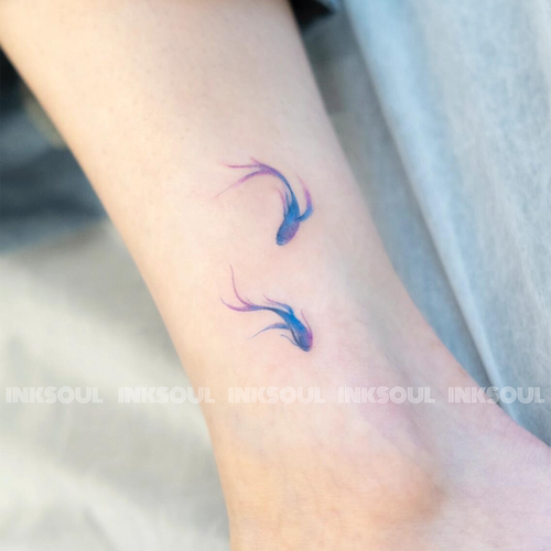 INKSOUL鲤跃星云六六大顺锦鲤贴