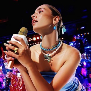 穆拉诺玻璃琉璃爱心珍珠项链 希腊小众MAYOL JEWELRY choker颈链