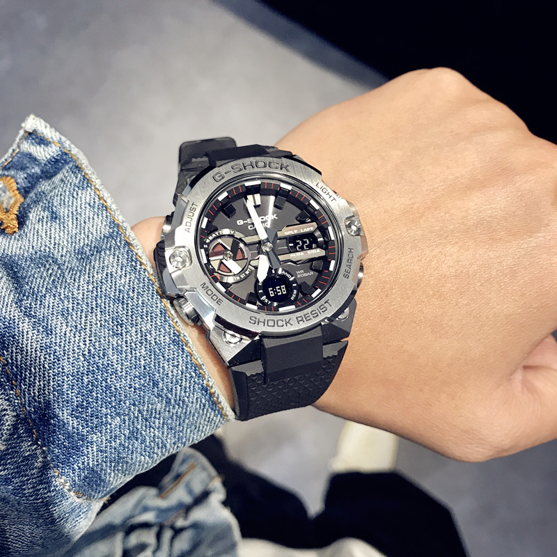 卡西欧钢铁之心B400太阳能蓝牙表