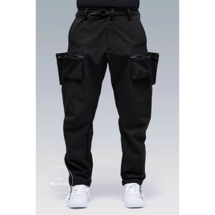 Acronym机能长裤 p41-ds防风防水拉链口袋休闲裤直筒裤束脚工装裤