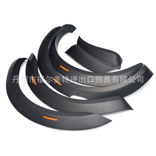 适用于福特ranger T7 T8轮眉改装Wildtrak带灯窄边轮眉2015-2019