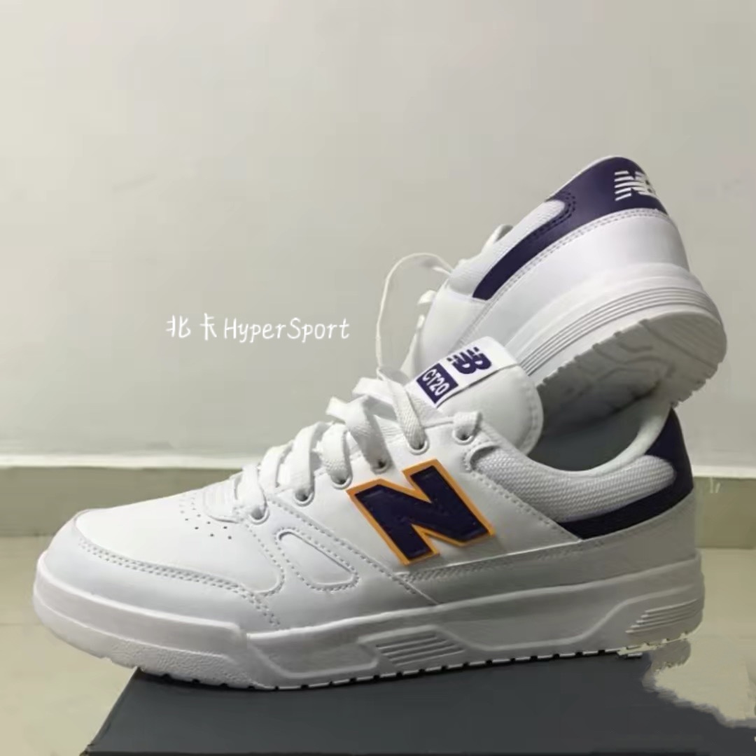 New Balance CT20系列 低帮运动休闲鞋 男女同款 白紫色CT20CWP 运动鞋new 运动休闲鞋 原图主图