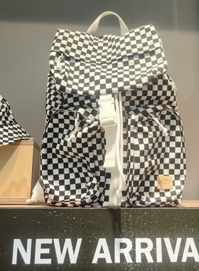 Vans 范斯FIELD TRIPPIN 潮流大容量 帆布 背包双肩包VN000HDDY28