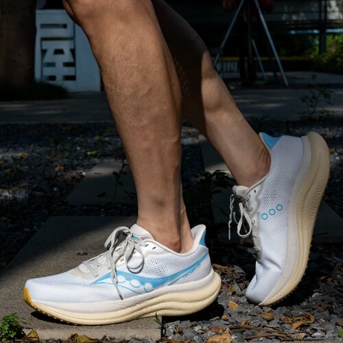 Saucony Triumph 胜利 23PWRRUN 竞速跑步鞋灰蓝色S31023-552