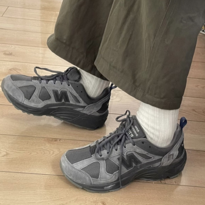 New Balance NB 878 网布翻毛皮 运动休闲鞋黑色CM878MB1