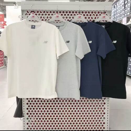 New Balance NB舒适短袖简约T恤 男款 MT61P5DV-BK