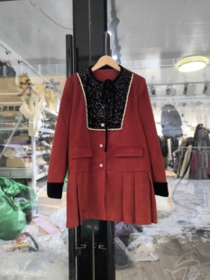 2025冬新款韩版时尚百搭显瘦小香风中长款羽绒服女小香风加厚外套