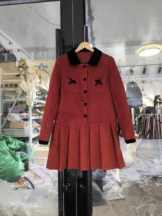 2025冬新款韩版时尚百搭显瘦小香风中长款羽绒服拼色白鸭绒外套女