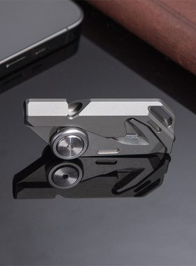 TACRAY钛合金多功能随身挂扣创意设计小刀挂件口哨露营组合小工具