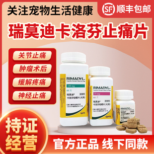 瑞莫迪止痛片卡洛芬咀嚼片骨折外伤缓解疼痛关节止痛抗炎止痛