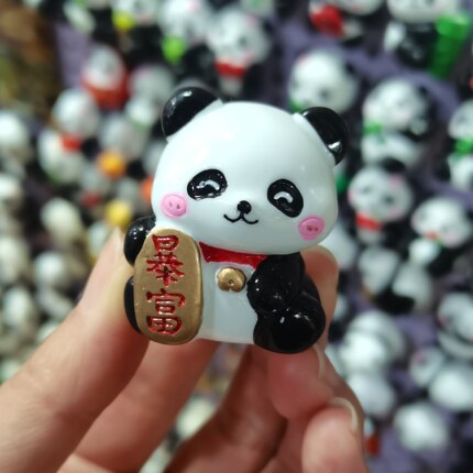 熊猫冰箱贴磁吸树脂立体磁性贴成都基地文创纪念礼物出国伴手礼物