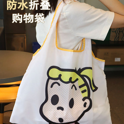 出口日单可爱小女孩环保袋