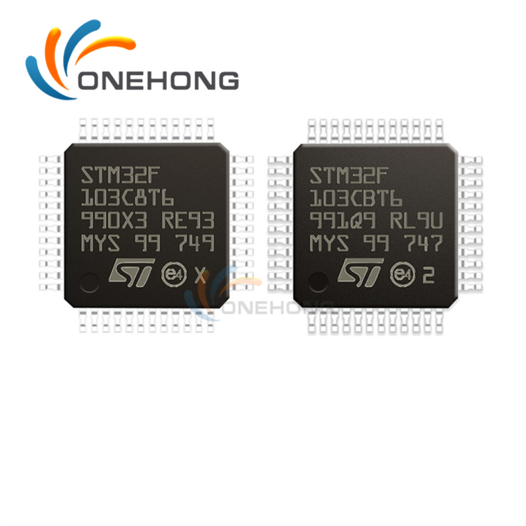 STM32F103CBT6 C8T6 RCT6 RBT6 VCT6 VET6 ZET6 32位微控制器芯片