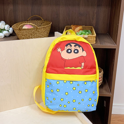 2025新款可爱卡通双肩包女大学生通勤上课书包大容量旅行出游背包