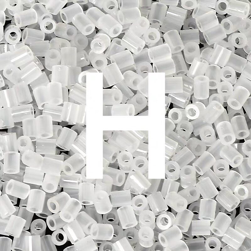 拼拼豆豆补充包单色融合豆散装手工DIY拼图拼豆替换材料