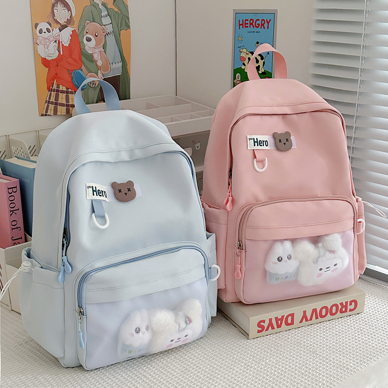 初中少女旅游轻便小背包