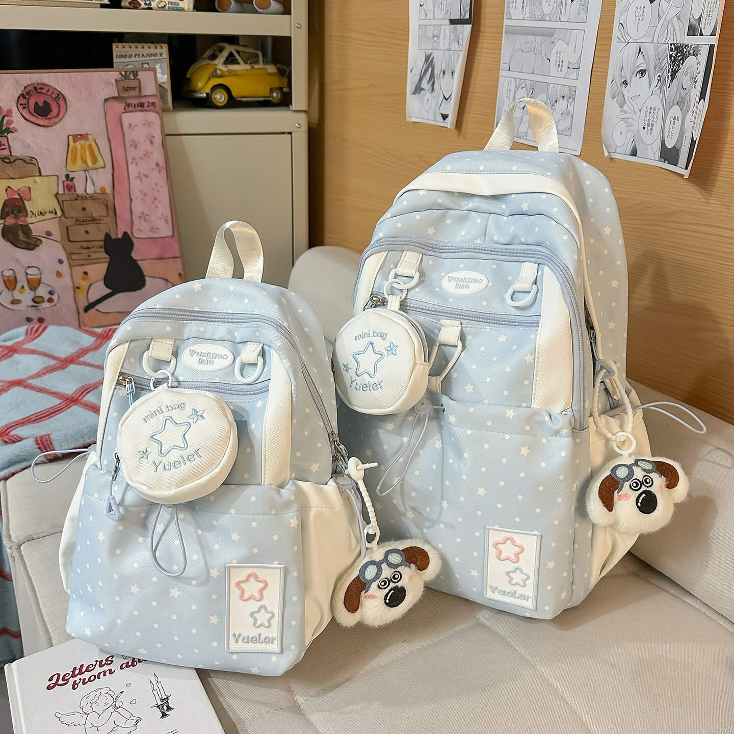 儿童研学春秋游小背包