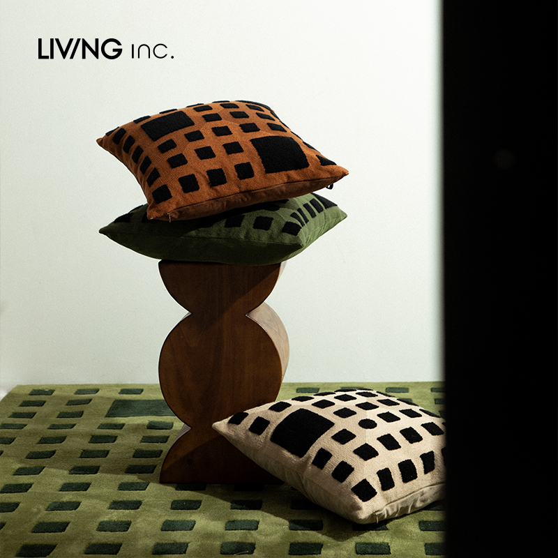 LIVINGinc.抱枕沙发中古几何