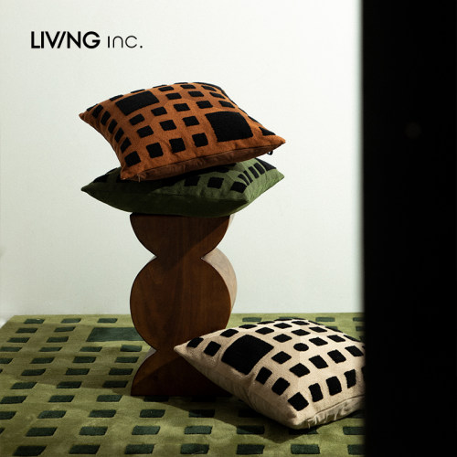 LIVINGinc.抱枕沙发中古几何