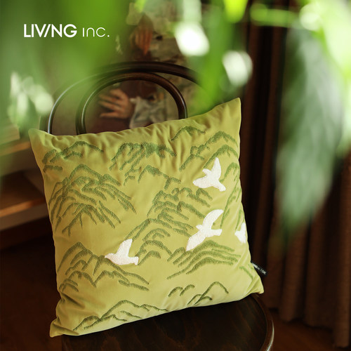 LIVINGinc抱枕东方美学新中式